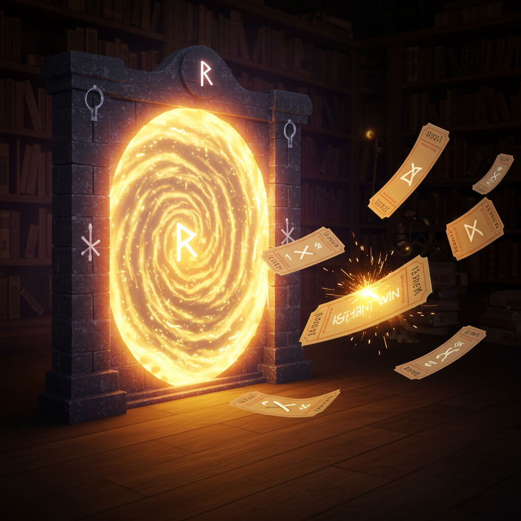 Instant win layouts for raffle website builder - UK competition websites