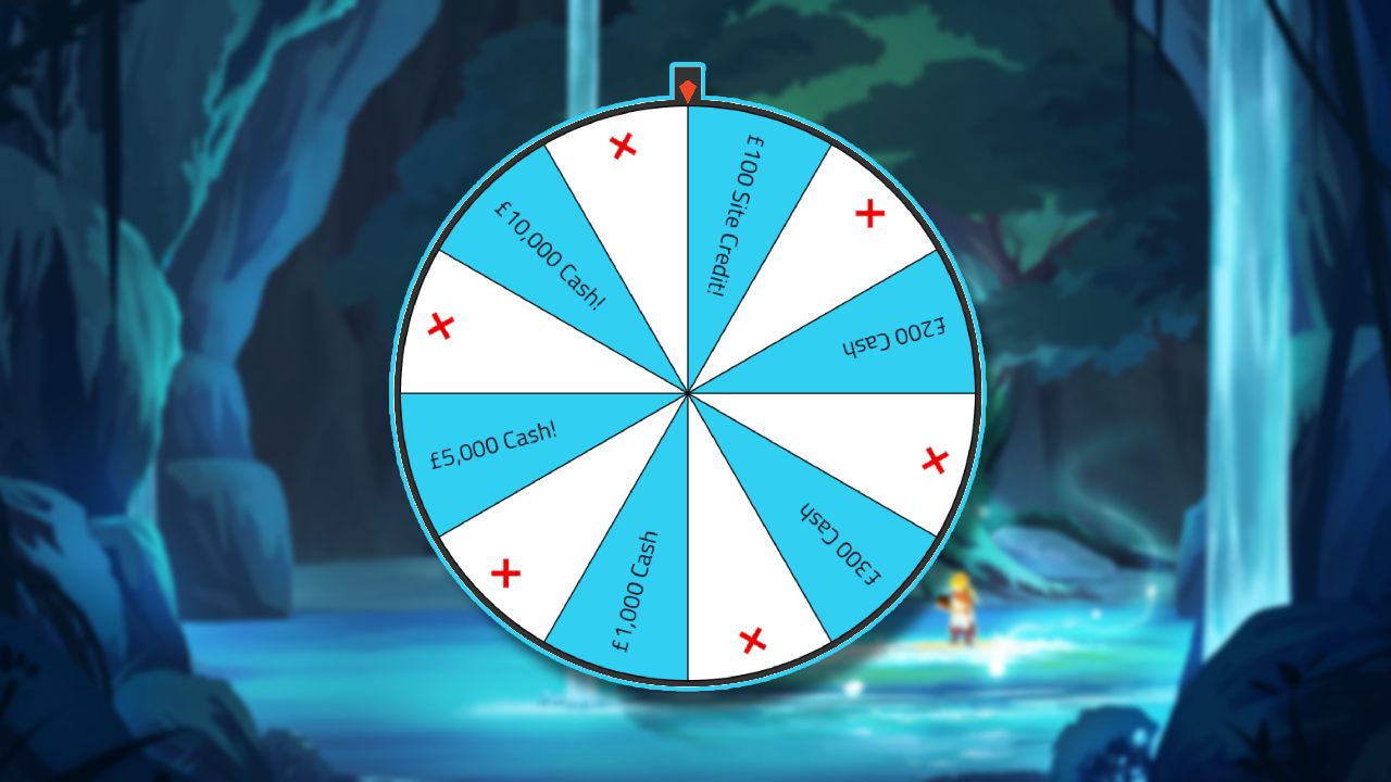 Spin the wheel game for raffle website builder - competition website instant win